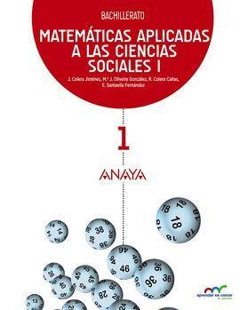 MATEMÁTICAS APLICADAS A LAS CIENCIAS SOCIALES I. 1 BACHILLERATO