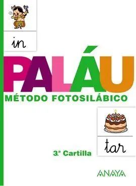 Paláu. Método Fotosilábico: 3. ª Cartilla.