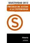 Historia. Selectividad 2013.