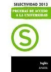 Inglés. Selectividad 2013.