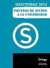 SELECTIVIDAD 2014 GRIEGO PRUEBAS DE ACCESO