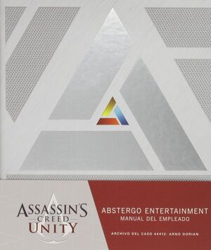 ASSASSINS CREED UNIY ABSTERGO ENTERTAINMENT MANUAL NUEVO