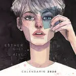 Calendario Azul Esther Gili 2020