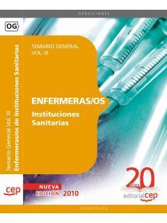 ENFERMERAS / OS INSTITUCIONES SANITARIAS TEMARIO GENERAL VOL III
