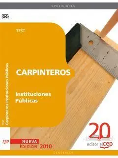 Carpinteros Instituciones Públicas. Test