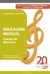 Programación Didáctica Educación Musical Cuerpo de Maestros 2010