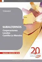 Subalternos Corporaciones Locales Castilla-La Mancha. Temario