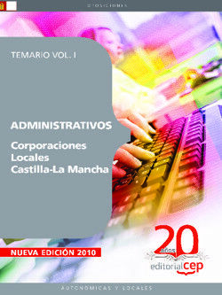 ADMINISTRATIVOS CORPORACIONES LOCALES CASTILLA-LA MANCHA. TEMARIO