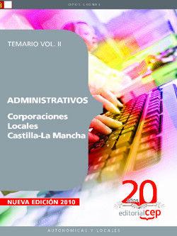 ADMINISTRATIVOS CORPORACIONES LOCALES CASTILLA-LA MANCHA. TEMARIO