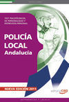 POLICÍA LOCAL, ANDALUCÍA. TEST PSICOTÉCNICOS, DE PERSONALIDAD Y ENTREVISTA PERSO