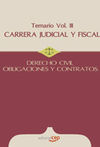 CARRERA JUDICIAL Y FISCAL. DERECHO CIVIL. OBLIGACIONES Y CONTRATOS TEMARIO VOL III