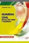 Temario Ii Guardia Civil. Escala de Cabos y Guardias
