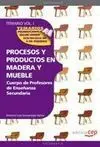 Temario Ii Procesos y Productos en Madera y Mueble Cuerpo Profesores Educacion S