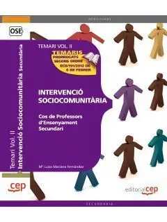 Cos de Professors D'ensenyament Secundari. Intervenció Sociocomunitària. Temari