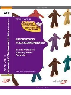 Cos de Professors D'ensenyament Secundari. Intervenció Sociocomunitària. Temari