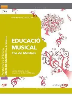 Cos de Mestres. Educació Musical. Programació Didàctica