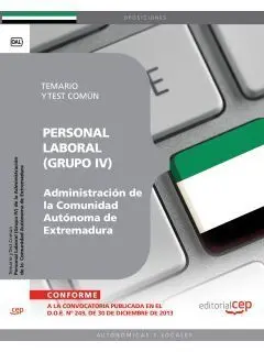 Personal Laboral (Grupo Iv) de la Administración de la Comunidad Autónoma de Ext