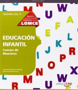 TEMARIO EDUCACION INFANTIL CUERPO DE MAESTROS