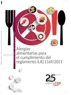 ALERGIAS ALIMENTARIAS PARA EL CUMPLIMIENTO DEL REGLAMENTO (UE) 11