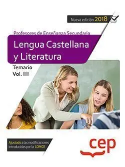 Cuerpo de Profesores de Enseñanza Secundaria. Leng
