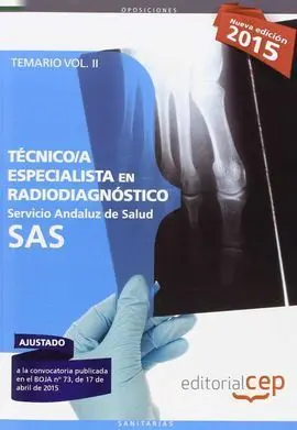 Tecnicos Especialistas en Radiodiagnostico Sas Vol 2