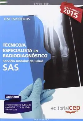 Tecnicos Especialistas en Radiodiagnostico Sas Test Especif