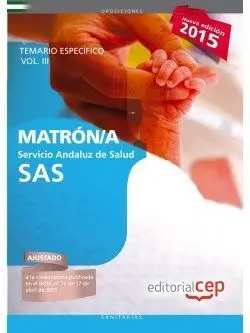 Matron/A Servicio Andaluz de Salud Vol 3