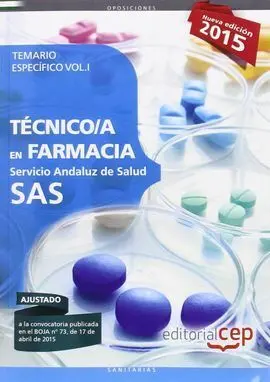 Tecnico en Farmacia Sas Vol I