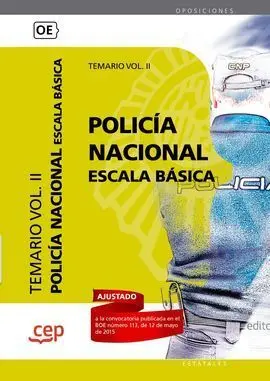 Policía Nacional Escala Básica. Temario Vol. Ii.