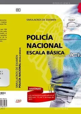 Policía Nacional Escala Básica. Simulacros de Examen