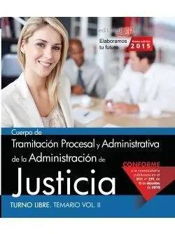 Temario Ii Cuerpo Tramitacion Procesal y Administrativa Administracion Justicia