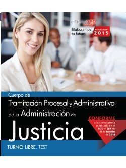 CUERPO DE TRAMITACION PROCESAL Y ADMINISTRATIVA JUSTICIA T LIBRE TEST