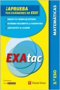 Exatac, Matemáticas, 3 eso. Ejercicios