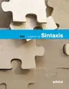 Sintaxis, eso. Cuaderno