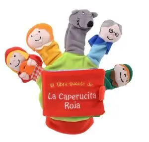 La Caperucita Roja (Libro Guante con Títeres de Dedo)