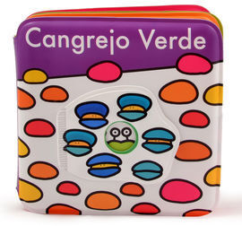 LIBRO DE BAÑO: CANGREJO VERDE