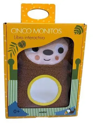 Cinco Monitos (Libro Interactivo para Bebés)
