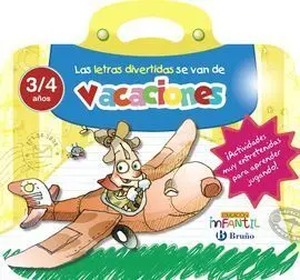 Letras Divertidas se Van de Vacaciones 3Años