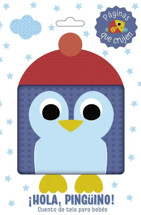 ¡Hola, Pingüino! Cuento de Tela para Bebés
