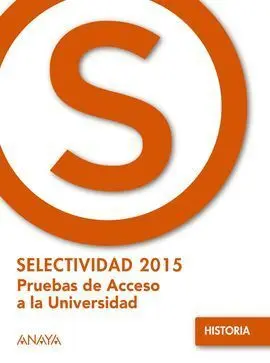 Selectividad 2015 Historia