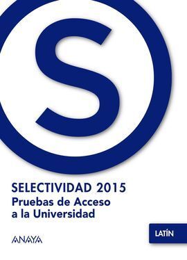 SELECTIVIDAD 2015 LATÍN