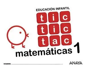 Tic Tic Tac Matemáticas 1.