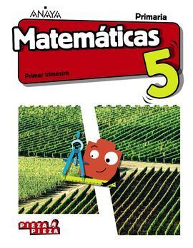 MATEMÁTICAS 5ºPRIMARIA. TRIMESTRAL. PIEZA A PIEZA +TALLER RESOLUCIÓN PROBLEMAS.