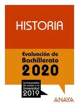 Selectividad Historia 2020