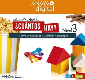¿CUÁNTOS HAY? NIVEL 3. INFANTIL. ANAYA + DIGITAL.