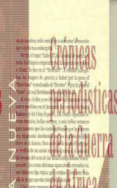 Cronicas Periodisticas de la Guerra de Africa 1859-1860