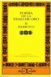 Poesía de la Edad de Oro Ii - Barroco