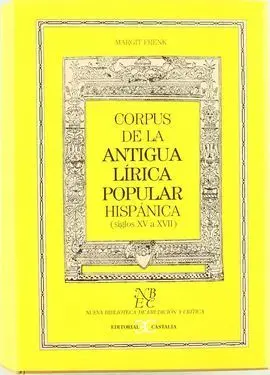 Corpus Antigua Lirica Popular Hispanica