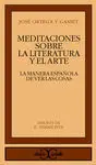 Meditaciones Sobre la Literatura y Arte