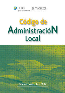 CÓDIGO DE ADMINISTRACIÓN LOCAL